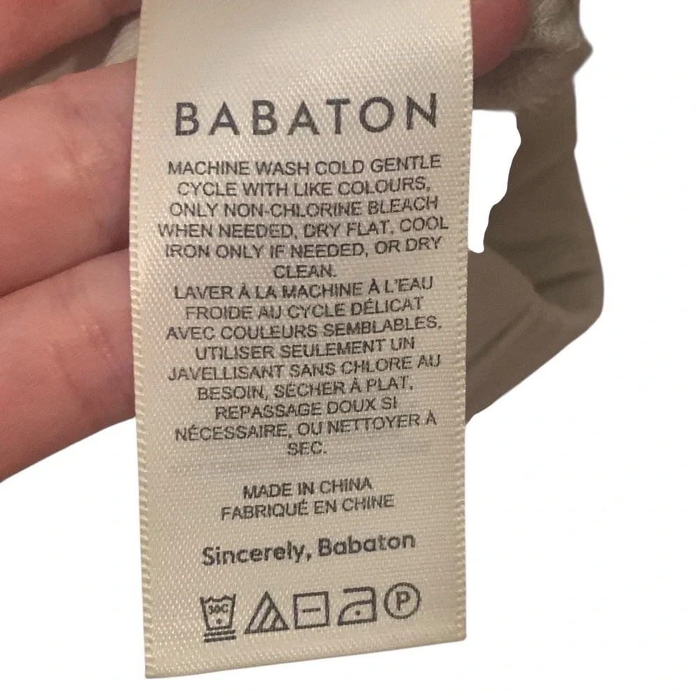 Aritzia Babaton Dexter Linen Pant XXS
